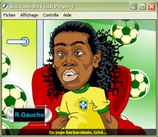 interview humoristique de ronaldinho